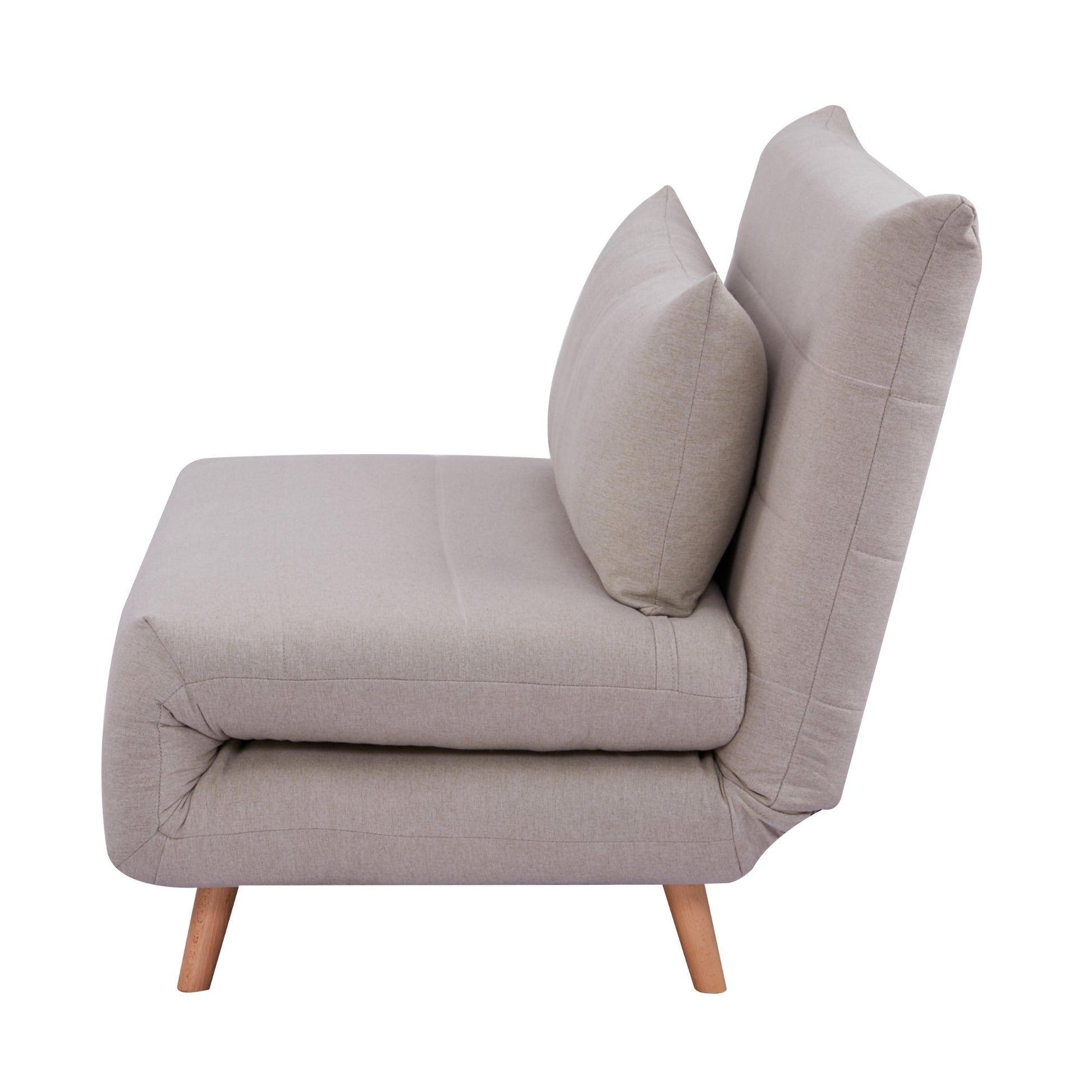 Hygge Nest 2 - Seater Sofa Bed in Beige - Scandi Nooks
