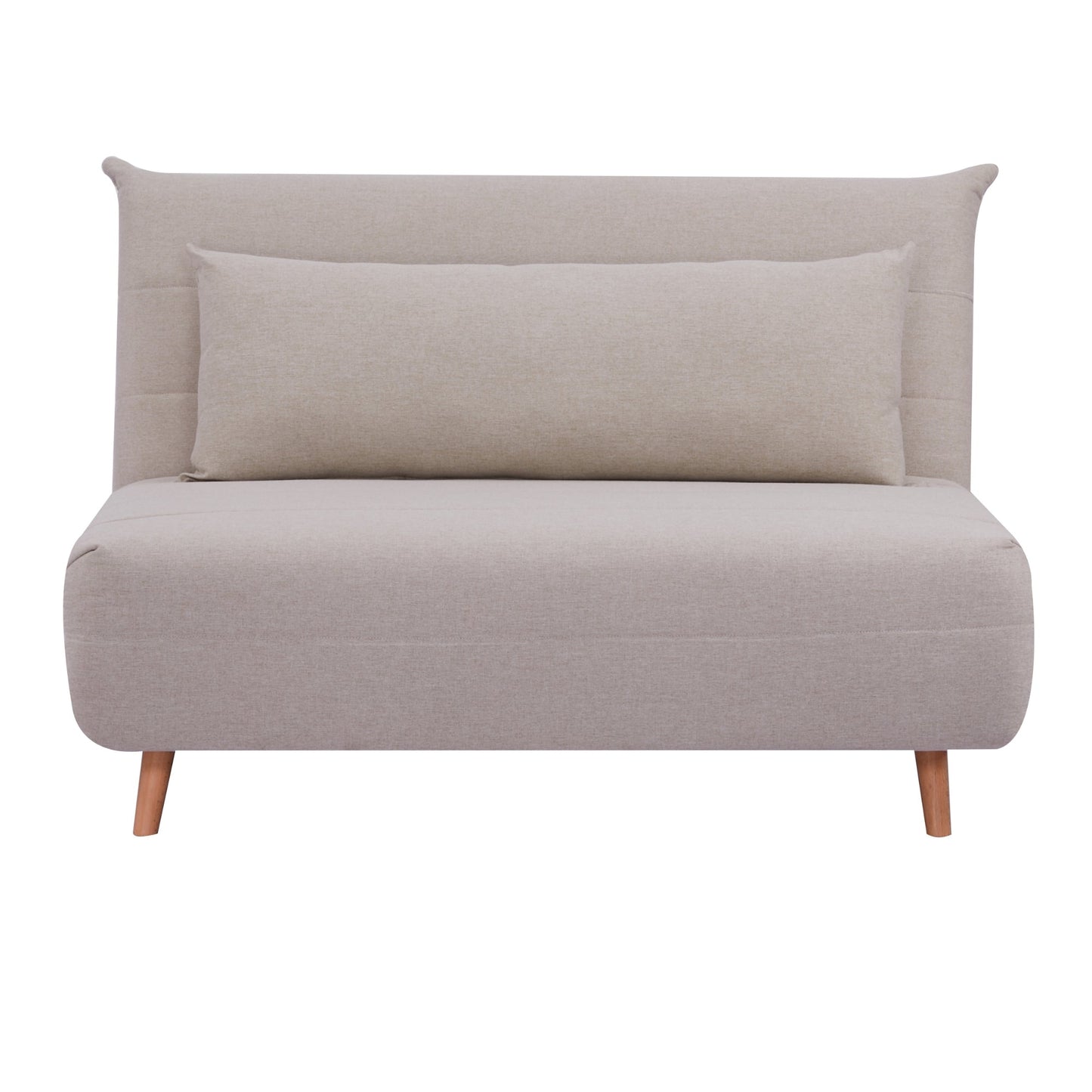 Hygge Nest 2 - Seater Sofa Bed in Beige - Scandi Nooks