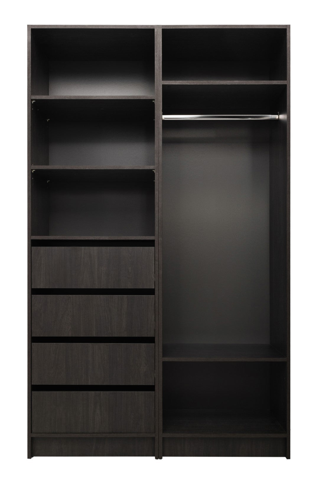 Malmo Classic Walk in Wardrobe - Nordic Ash - Scandi Nooks