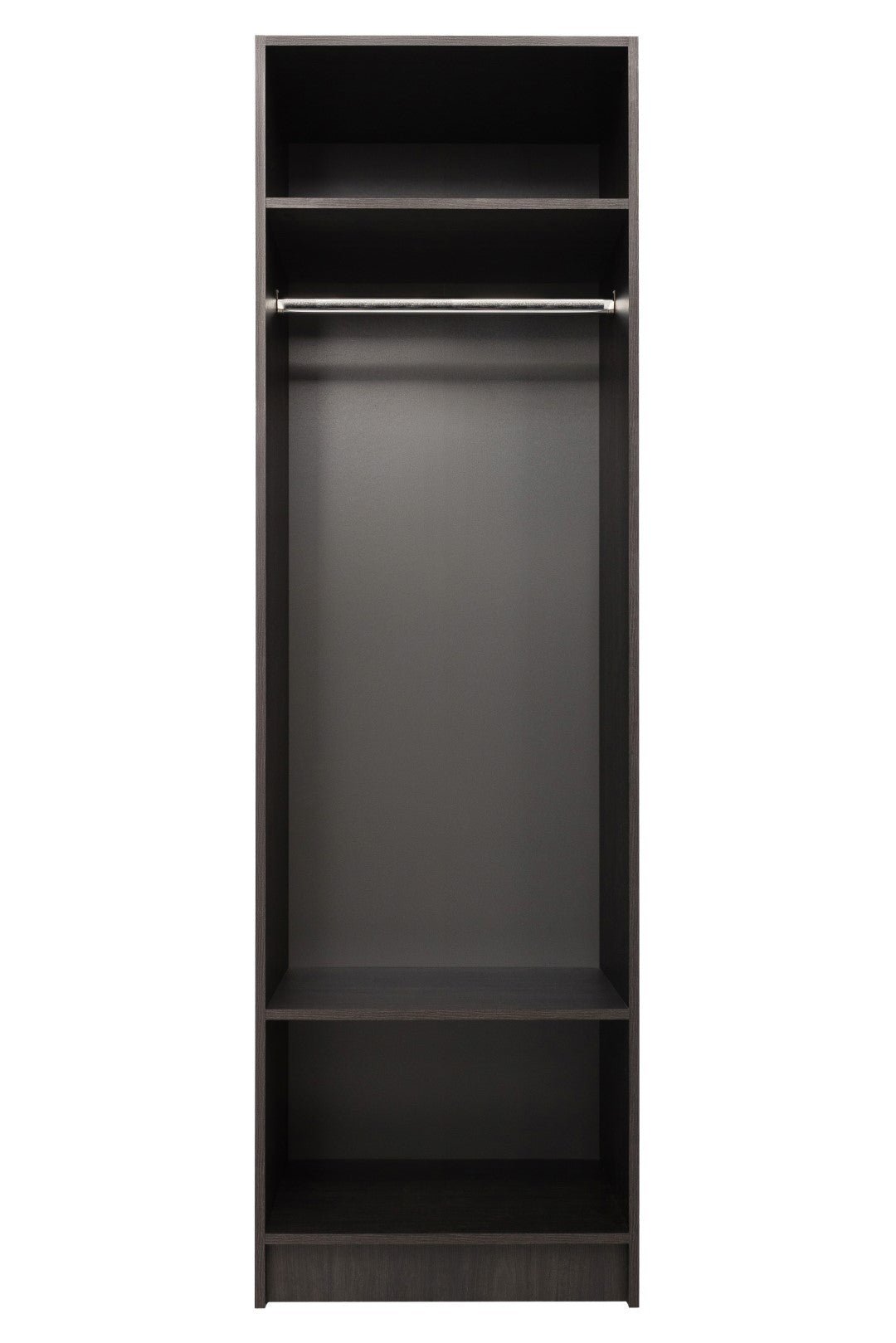 Malmo Shelf/Hangrail, Walk in Wardrobe - Nordic Ash - Scandi Nooks