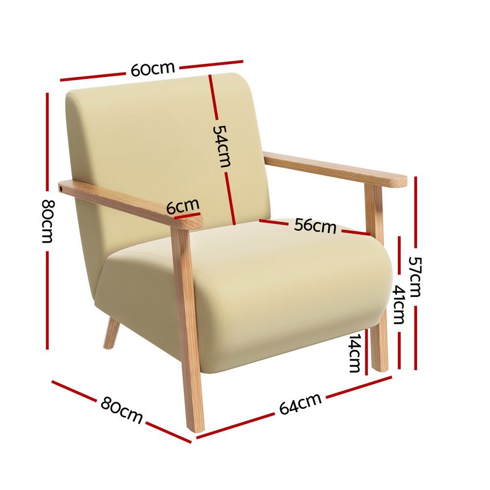 Scandi Velvet Haven Armchair - Scandi Nooks