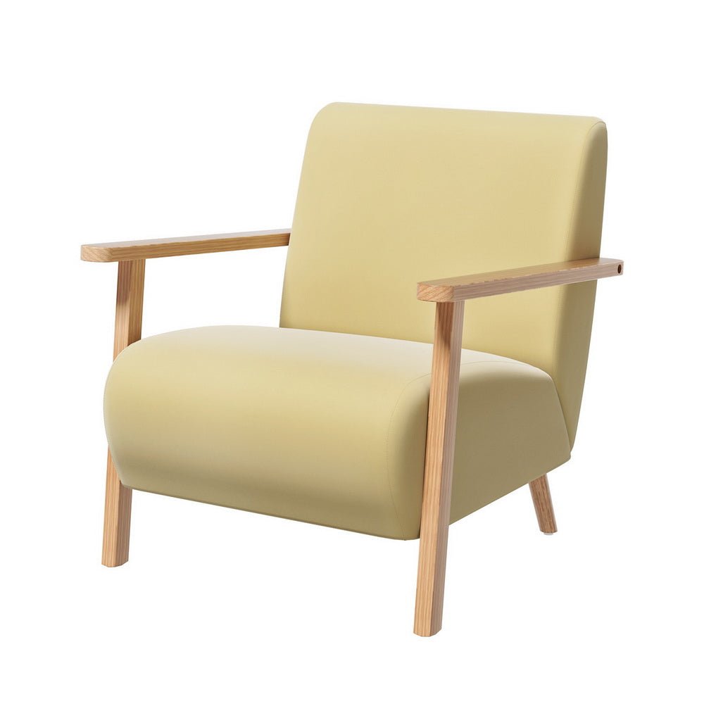 Scandi Velvet Haven Armchair - Scandi Nooks